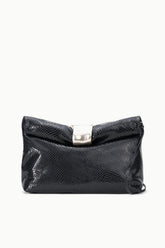 CUFF CLUTCH | BLACK SNAKE